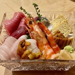 すしやのたい悟 - あきら先輩ご注文…特注の海鮮丼(ﾉ◕ヮ◕)ﾉ*.✧（通常メニューではありません）