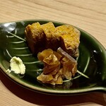 すしやのたい悟 - あきら先輩ご注文の、あん肝・奈良漬つまみ