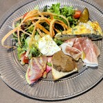 Largo RISTORANTE - 水牛モッツアレラ プロシュート