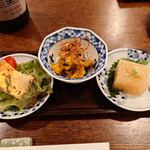 釜めし菜時記 さき亭 - 前菜3種盛