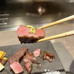 八重洲 steak & seafood 鉄板焼き 一心 - サーロイン