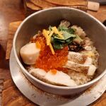 釜めし菜時記 さき亭 - 鯛三色釜めしアップ