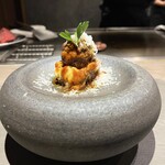 八重洲 steak & seafood 鉄板焼き 一心 - タン先シチュー