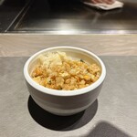 八重洲 steak & seafood 鉄板焼き 一心 - ガーリックライス