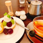 パルファン - ケーキと紅茶
