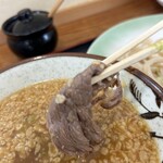 白須うどん - 馬肉