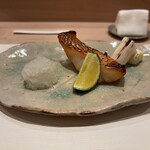 鮨 みずかみ  - きんきの味噌焼き