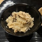 富小路 やま岸 - 松茸ご飯