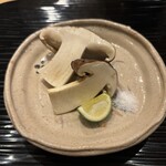 富小路 やま岸 - 焼き松茸