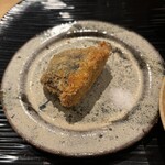 富小路 やま岸 - 松茸フライ