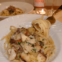 Grolla - フレッシュポルチーニのリングイネ