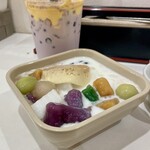 Ohayo SAIGON - プリン入りさつまいものチェー＆エッグクリームタロイモミルクティー