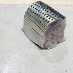 すしやのたい悟 - コノシロ棒寿司　☆大将からの御好意。ありがとうございます。コハダ大好物な自分、眼福。素晴らしい手仕事。日本画の顔料ありったけすべて持っといで！とどなたかに命じる夢を夢見たい。