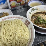 新福菜館 - つけめん大盛り