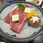 ぬ志勇旅館 - 陶板焼　上州牛