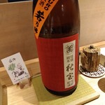 鮨めぐり - 特選純米酒。