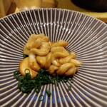 鮨めぐり - 白子も火が入ることでトロトロ。