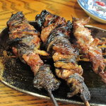 かぶと - 天然うなぎのきも焼き・養殖物のすき身