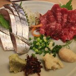 宵のひととき うまし - ニタリクジラ、〆鯖