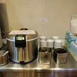 家系ラーメン大輝家 - ライス・バーコーナー