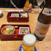 磯ぎよし 天神店 - お通しが凄く美味しい