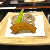 葉山 日影茶屋 - ⚫︎揚げ物
                ・サンマチーズ巻き揚げ