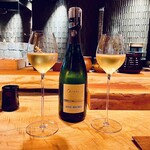 鶏匠 催 - シャンパーニュで乾杯