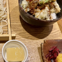 神楽坂 久露葉亭 - うどんと舞茸天丼