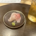 サワーとお料理 れもん - 白甘鯛の昆布締め