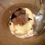 勢麟 - 出来立てジェラート　シャンパーニュとライチのソース