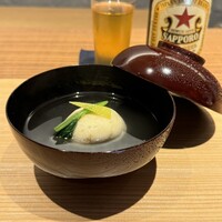 好日 - 北海道産毛蟹と百合根のしんじょう