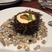 Oysterbar&Wine BELON 渋谷店 - 冷製　生ウニのプリン　キャビア 添え