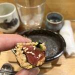 丞怜家 - マグロ納豆で巻いたヤツ
