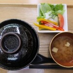 Café Peers - 豚塩カルビ丼