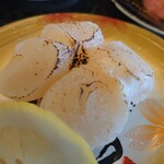 弁天丸 - ほたて炙り♡良い感じでした( *´艸｀)