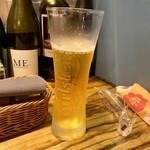 江戸堀BEEF - カールスバーグは軽い口あたり