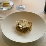 レストラン オオツ - スライスした松茸がたくさん