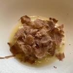 レストラン オオツ - 白トリュフリゾットを食べてた時間が忘れられない