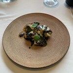 レストラン オオツ - 黒鮑 トリュフソース