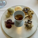 レストラン オオツ - きのこ盛り合わせ