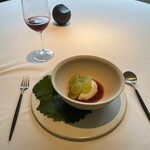 レストラン オオツ - 口直しのシャーベット