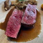 レストラン オオツ - 断面が全てを語る。こんなに美味しい鹿肉は他に無いって