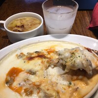 渋谷アチェーゾ - シーフードとビスクソースのドリア　1,100円