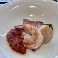 煉 今泉店 - 海鮮焼き　オリジナルトマトソースで
