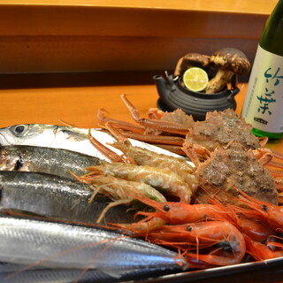 旬の食材をお楽しみください。
