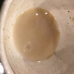 久寿屋 - 蕎麦湯。サラッとではなくトロッと。