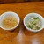 川菜館 - 料理写真:スープとサラダ