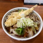 長寿庵 - 天かしわ