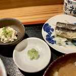 しんのすけ - おろしマヨネーズ、山葵、オイルサーディン