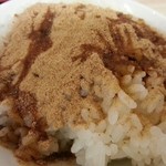 そばよし 京橋店 - 半ライス（自家製削り節かけ）